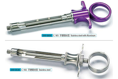 - Cook-Waite Anesthetic Aspirating Syringe with 2 Hubs