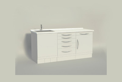 3-section cabinet - FIRE-3