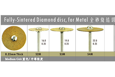 - Fully-Sintered Diamond disc