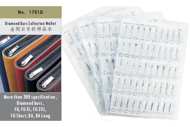 Clinic Diamond Burs Collection Wallet - No.1701D  - No.1701D