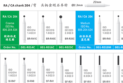 RA/CA Diamond Bur - BU16  - BU16