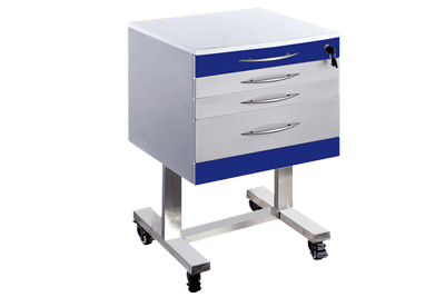 Mobile Single Dental Cabinet - DC020