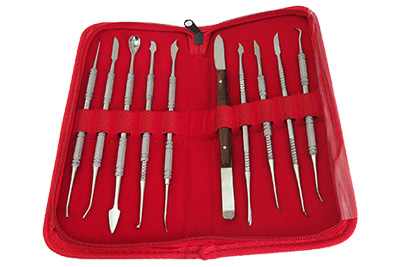 Dental Lab Kit Wax Carving Tool Set - SK182